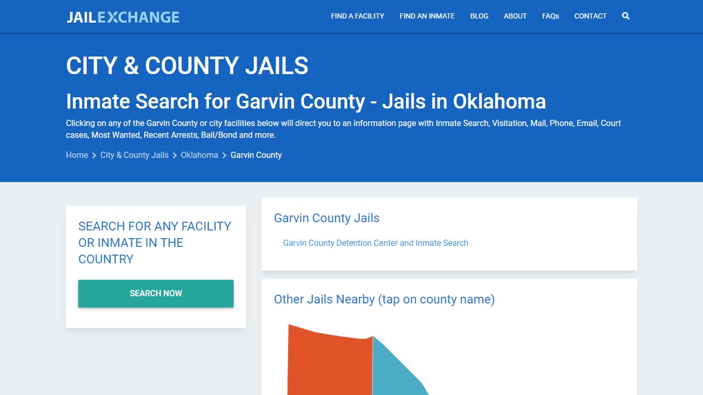 Inmate Search for Garvin County | Jails in Oklahoma - Jail Exchange